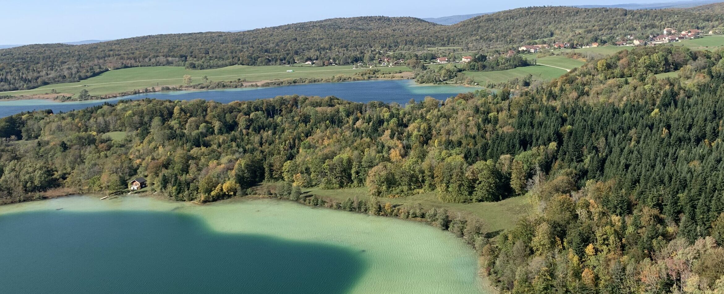 Vue panoramique de la rivière